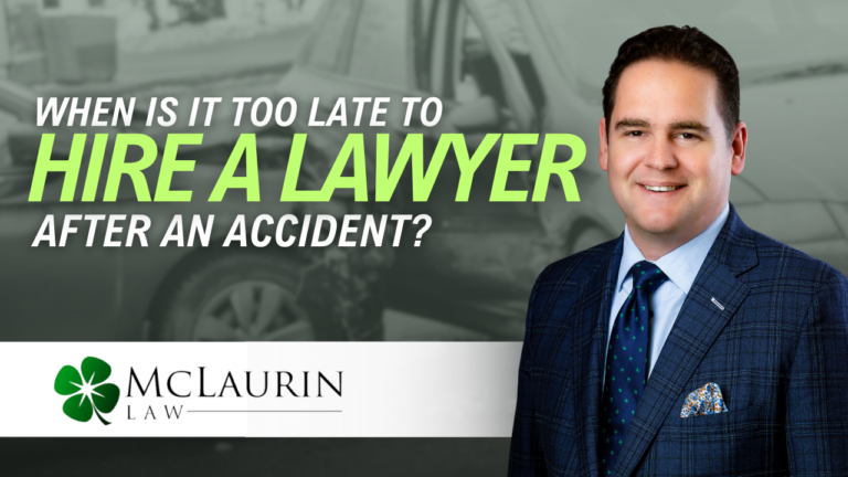 When Is It Too Late To Hire a Lawyer After an Accident