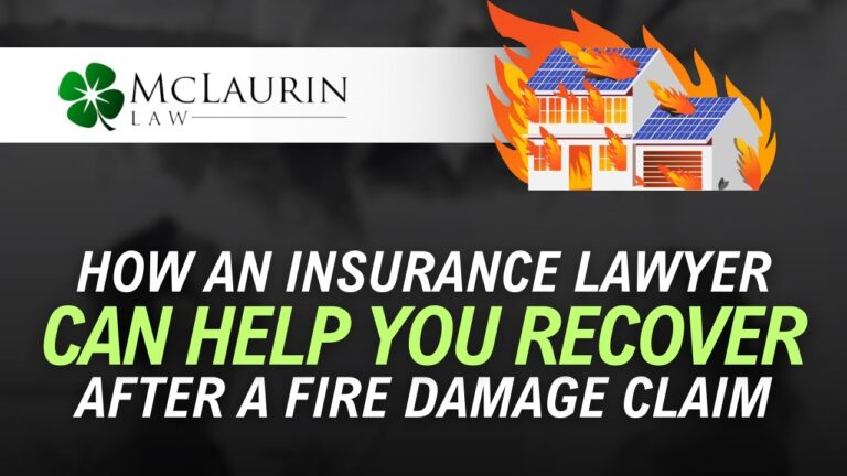 How an Insurance Lawyer Can Help You Recover After a Fire Damage Claim