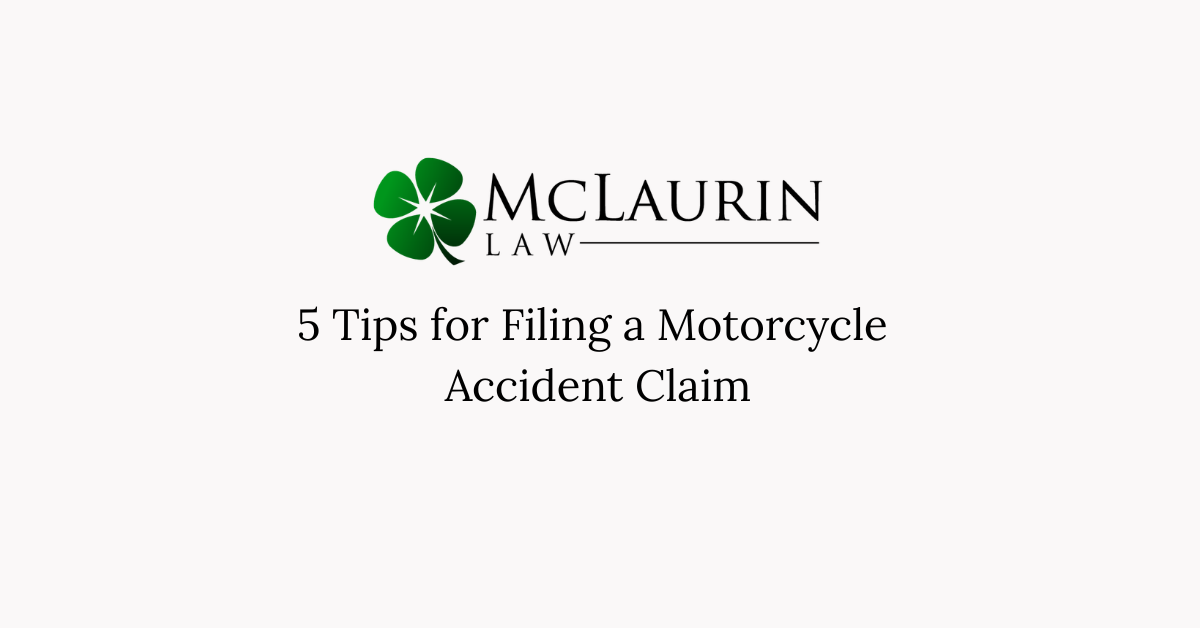 5 Tips for Filing a Motorcycle Accident Claim