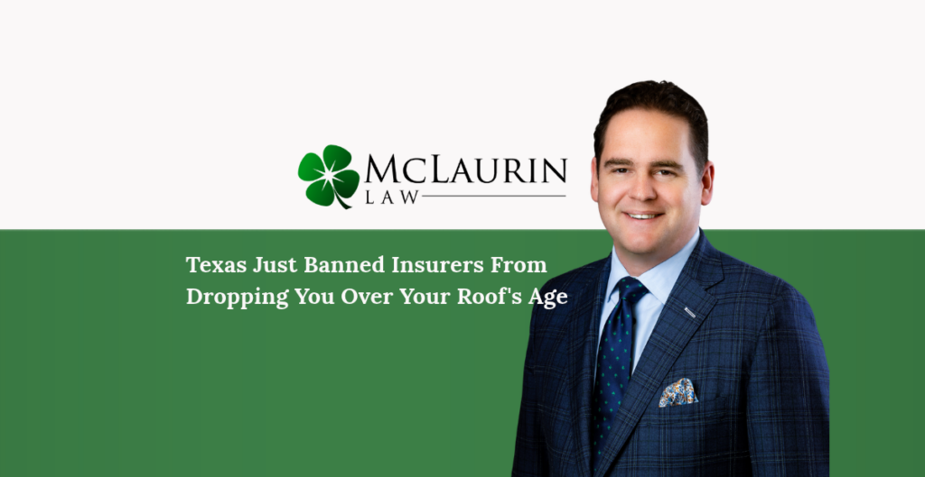 Texas Just Banned Insurers From Dropping You Over Your Roof's Age
